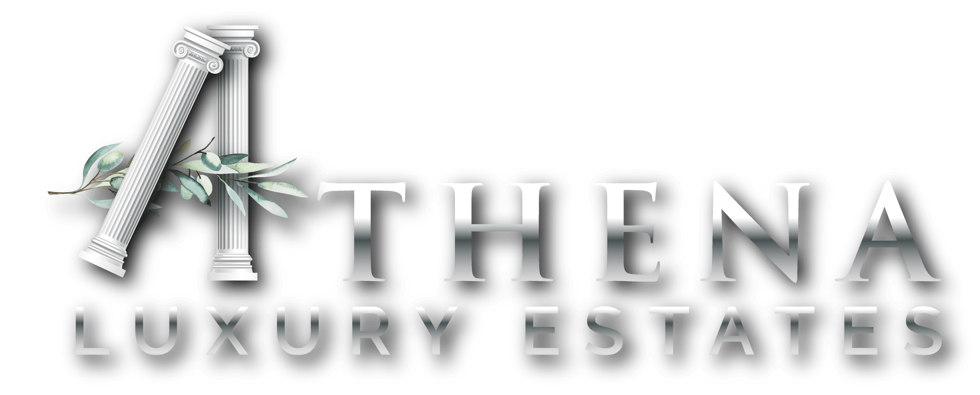 athena luxury estates olive branch logo large